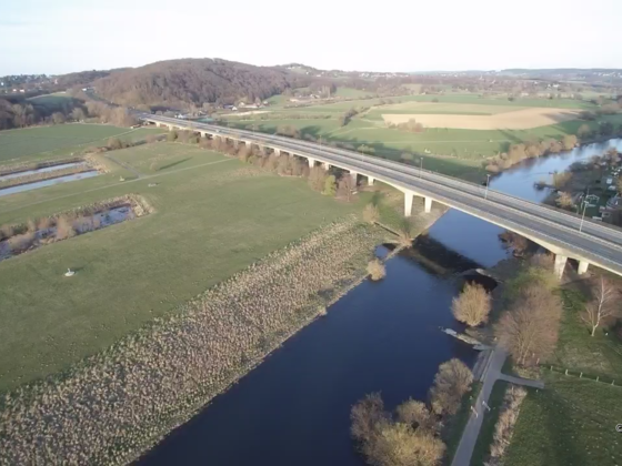 #Luftbild  Kosterbrücke